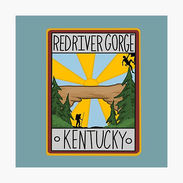 Red River Gorge Kentucky Graphic Photographic Print
