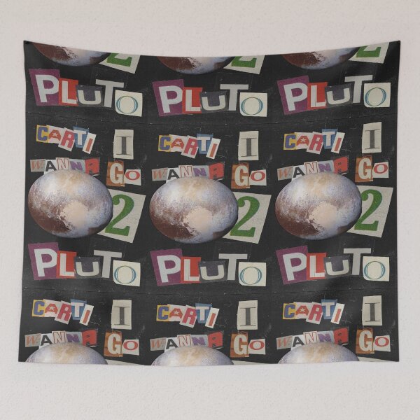 Item preview, carti i wanna go to pluto! designed and sold by Bixchurse.
