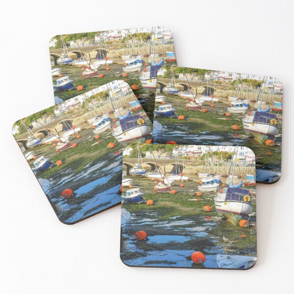 Item preview, Looe, Cornwall at low tide designed and sold by Hans Peðer Alfreð .