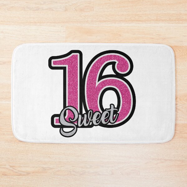 Item preview, Sparkly Pink Sweet 16 Text designed and sold by OlympusMons.
