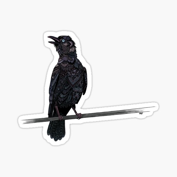Item preview, Verklempt Crow designed and sold by ZHField.