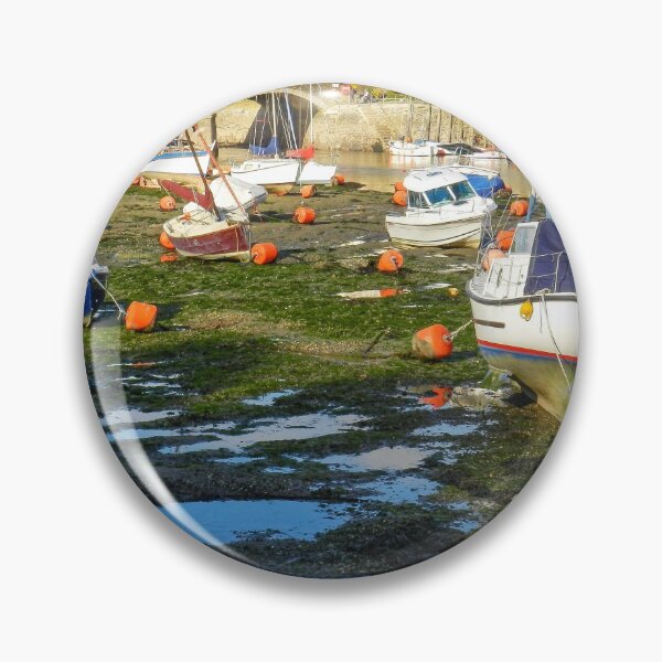 Item preview, Looe, Cornwall at low tide designed and sold by Hans Peðer Alfreð .