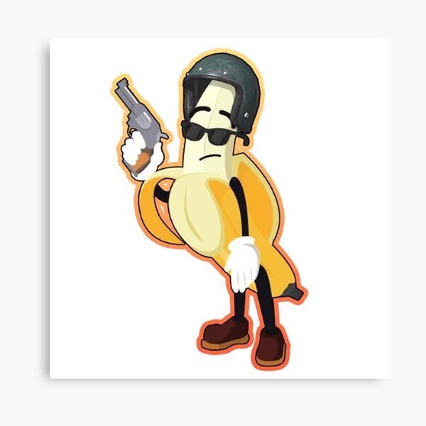 PUBG Banana Canvas Print