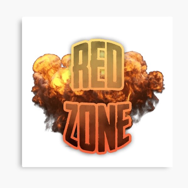 PUBG Red Zone Canvas Print