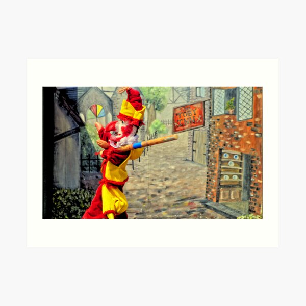 Mr.Punch Art Print