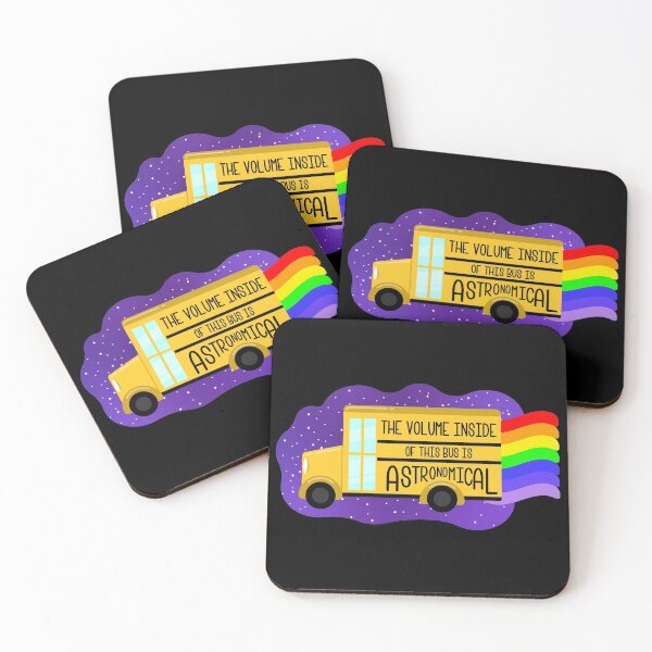 Item preview, The Volume Inside of This Bus is Astronomical designed and sold by NoSaysLion.