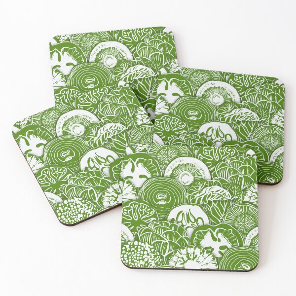 Item preview, Veggies-Veggies Everywhere | Green designed and sold by L Diane Johnson.