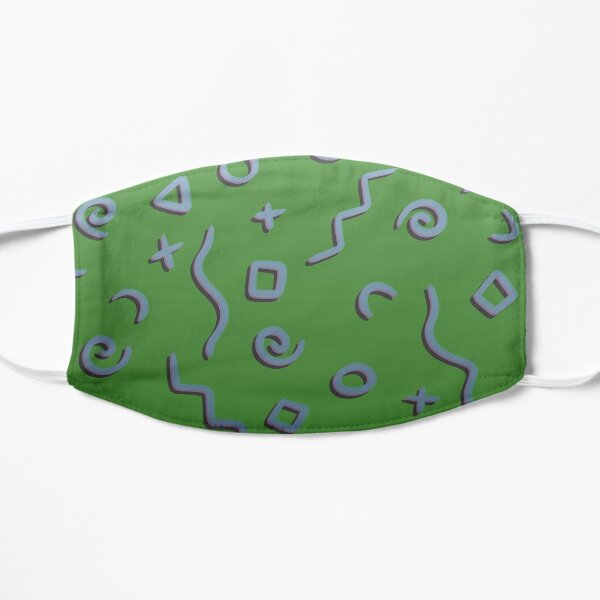 Squiggs (Green) Mask