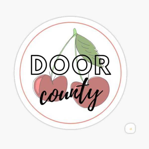 Item preview, Door County Basic Circle designed and sold by elizabethjhenry.