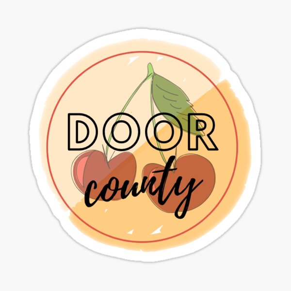 Item preview, Door County Orange Circle designed and sold by elizabethjhenry.