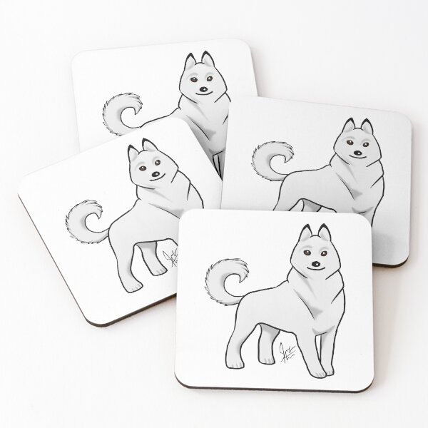 Item preview, Dog - Siberian Husky - White designed and sold by Jennifer Stolzer.