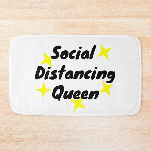 Item preview, Social Distancing Queen for the Year 2020. designed and sold by KayLadyBug.