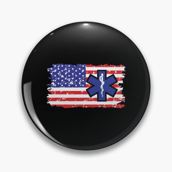 Artikelvorschau, EMT Sanitäter Geschenk für American EMS Graphic entworfen und verkauft von kayelex.