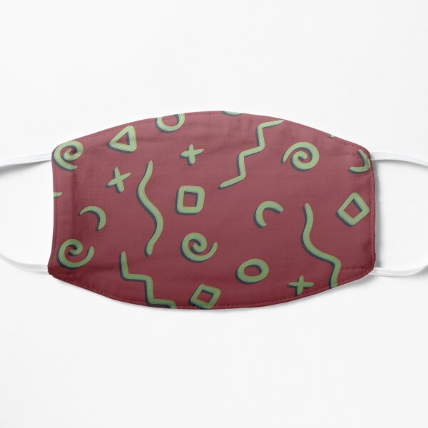 Squiggs (Red) Mask