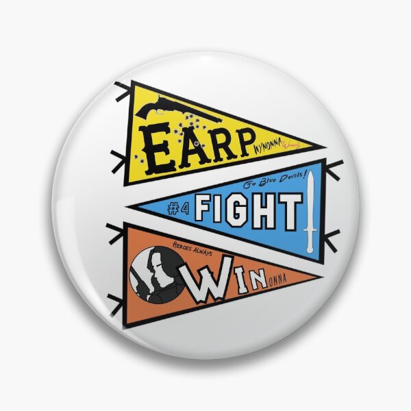 Item preview, Earp! Fight! Win! Pennant designed and sold by PurgArchSurvey.