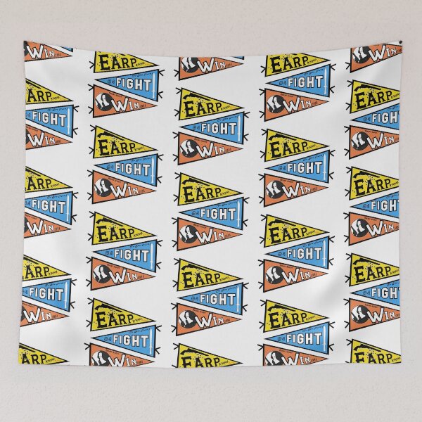 Item preview, Earp! Fight! Win! Pennant designed and sold by PurgArchSurvey.