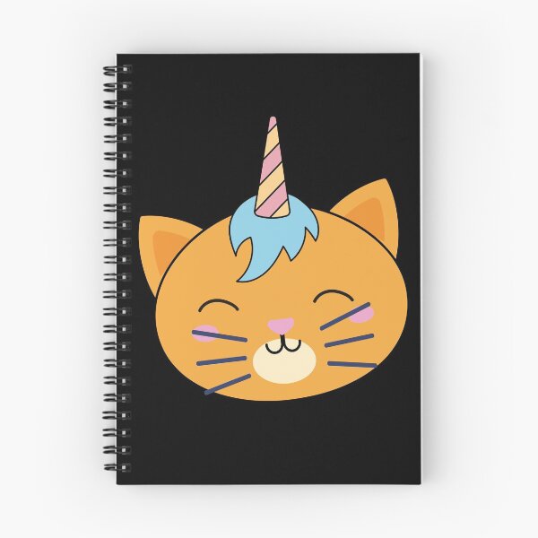 Item preview, Lindo gato unicornio ilustración gráfica cara designed and sold by MerchSpot.