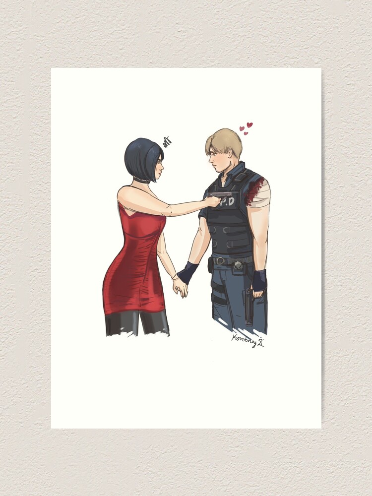 Leon and Ada Wong Resident Evil Art Print for Sale by Yoonjihoo0294