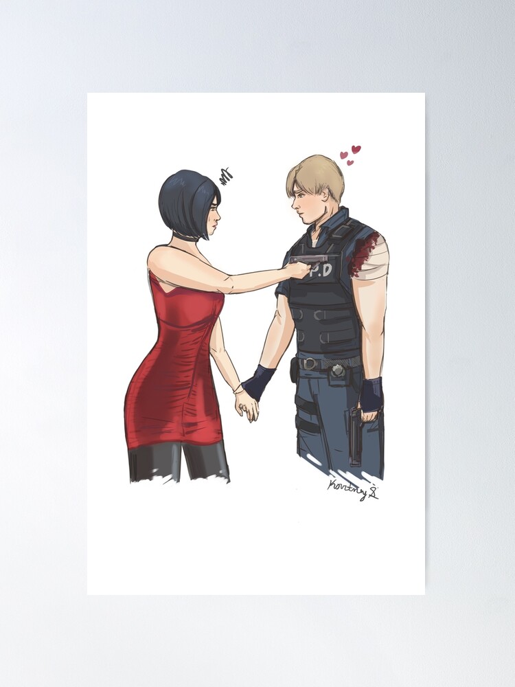 Leon and Ada Wong Resident Evil Poster for Sale by Yoonjihoo0294