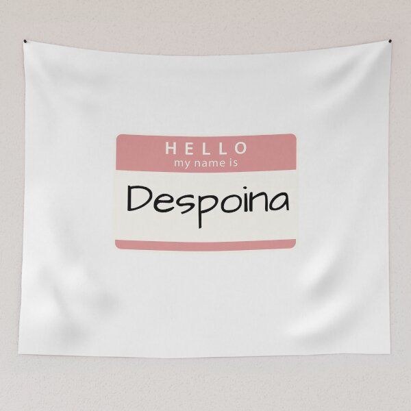 Item preview, Hello my name is Despoina designed and sold by melbournegirl.