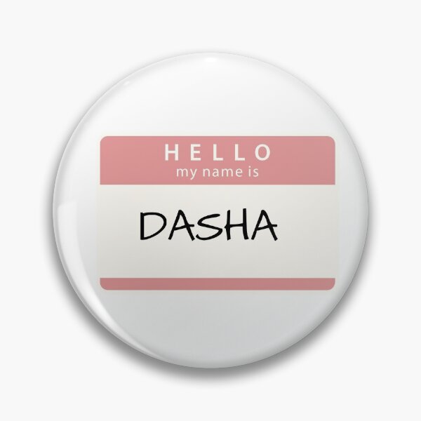Item preview, Hello my name is Dasha designed and sold by melbournegirl.