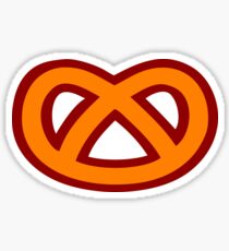 bretzel alsace strasbourg Sticker