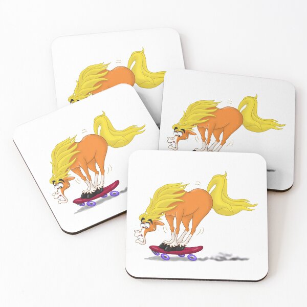 Item preview, A newbie skateboarding horse designed and sold by AnnieLonghi.