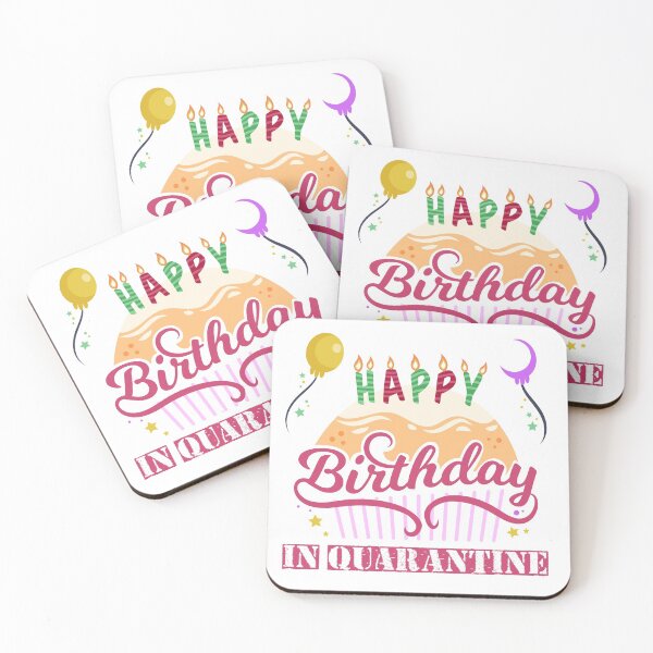 Item preview, HAPPY BIRTHDAY IN QUARANTINE designed and sold by ArrigoLazzaro.