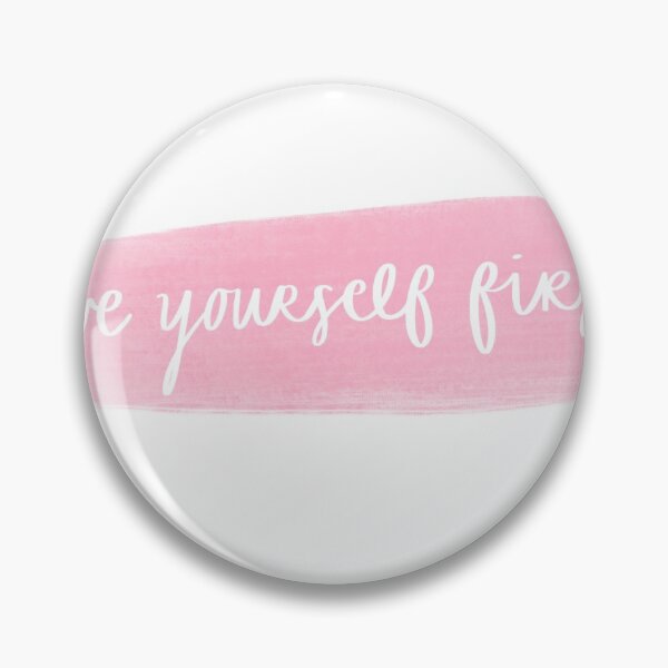Item preview, love yourself first quote designed and sold by Riley Coy.