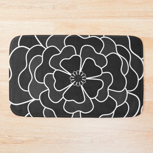 Item preview, Grey abstract flower  designed and sold by fuzzyfox.
