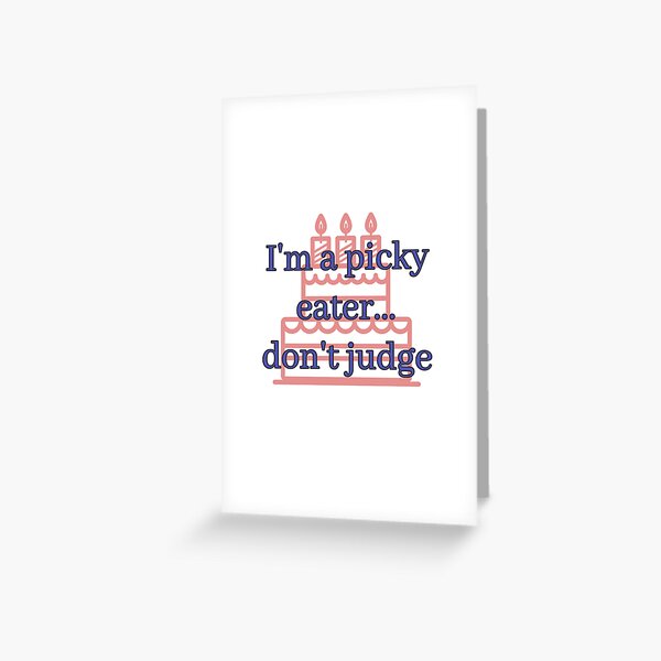 Item preview, I'm a picky eater... don't judge designed and sold by morganmaterni.