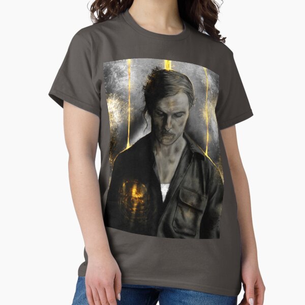 Vista previa del artículo con la obra «True Detective - Rust Cohle viejo», diseñado y vendido por p1xer.