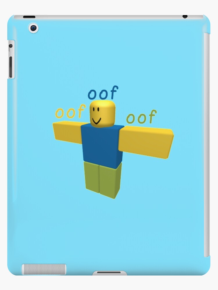 T Posing Roblox Noob Ipad Case Skin By Bluesparkle001 Redbubble - t posing roblox noob ipad case skin by bluesparkle001 redbubble