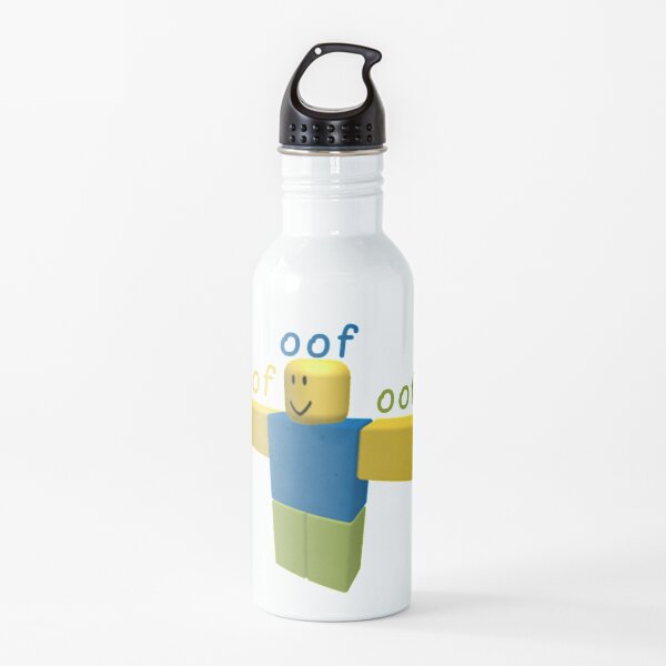 Noob Water Bottle Redbubble - roblox noob vs pro water park world