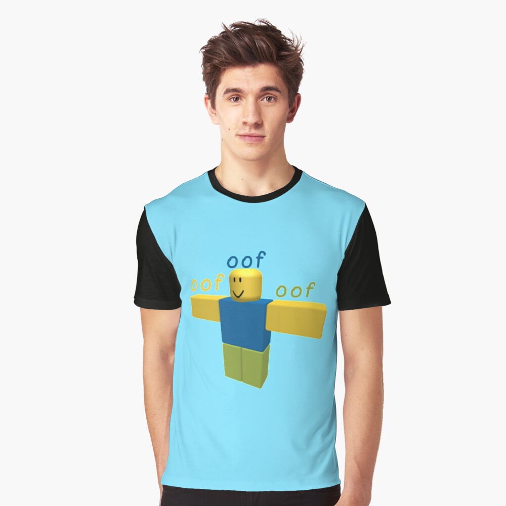 T Posing Roblox Noob T Shirt By Bluesparkle001 Redbubble - noob shirt oof roblox