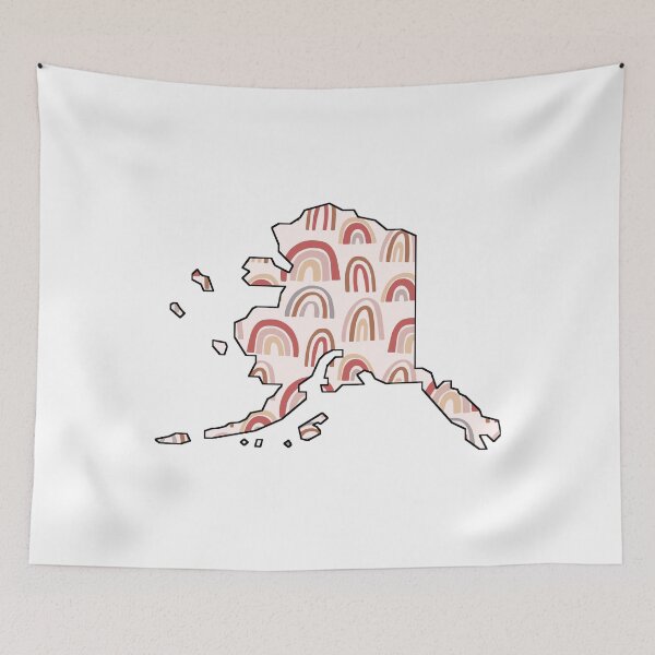 Item preview, Rainbow Alaska Outline designed and sold by annxva.