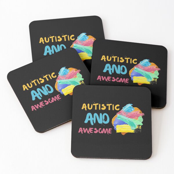 Item preview, Autistic and Awesome Pride Colorful Shirt Pride Autistic Adhd Aspergers Down Syndrome Cute Funny Inspirational Gift Idea designed and sold by EpsilonEridani.
