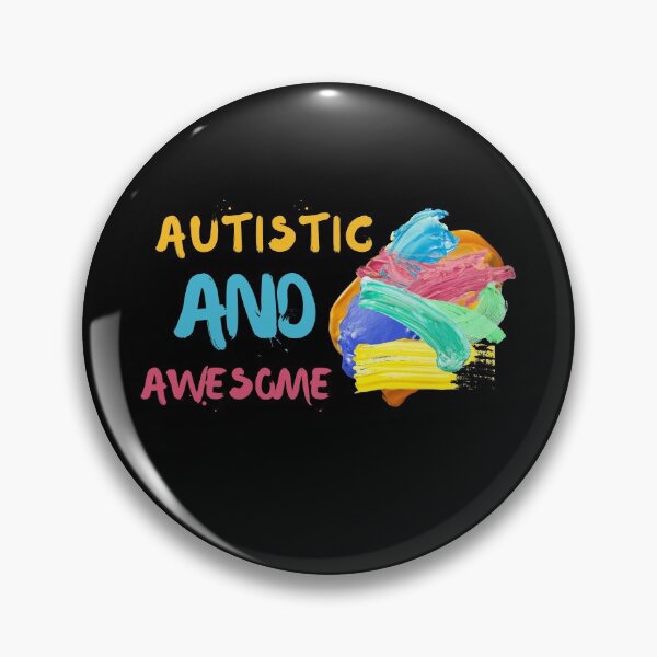 Item preview, Autistic and Awesome Pride Colorful Shirt Pride Autistic Adhd Aspergers Down Syndrome Cute Funny Inspirational Gift Idea designed and sold by EpsilonEridani.