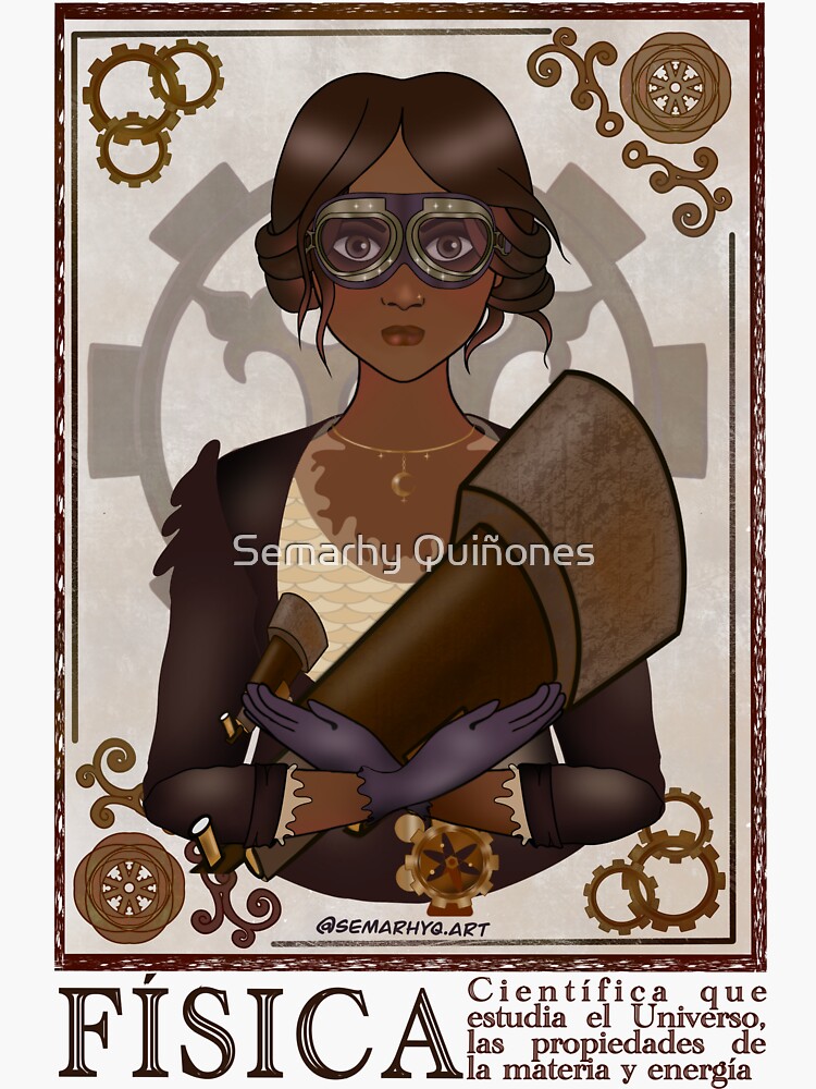 Fisica/Physicist (STEAMpunk Art) by semarhy