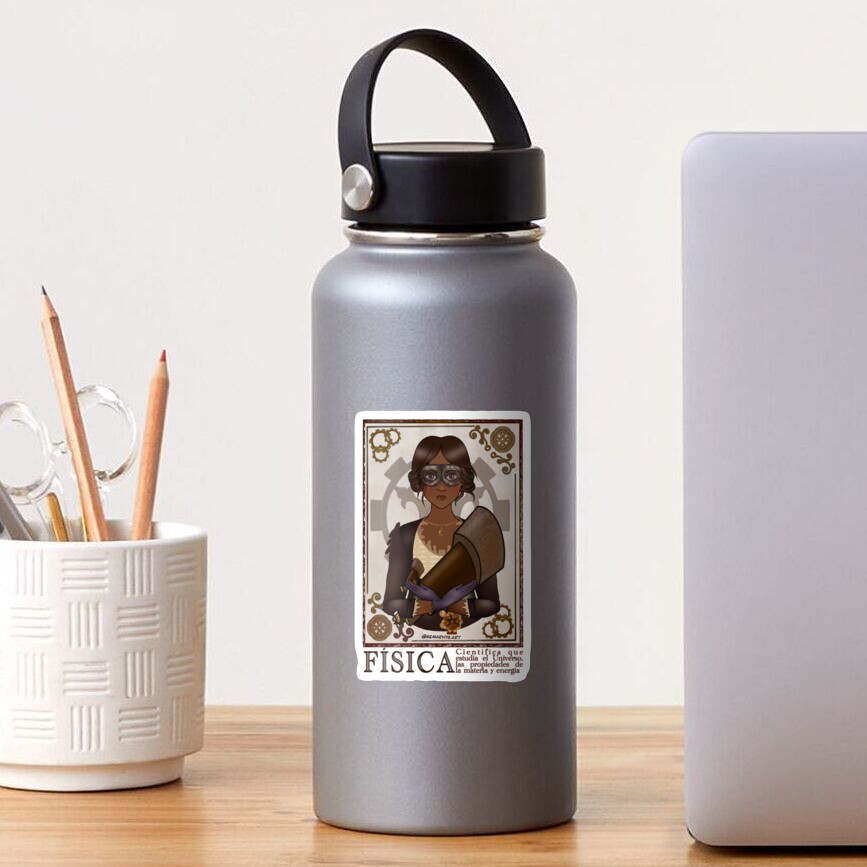 Fisica/Physicist (STEAMpunk Art) Sticker