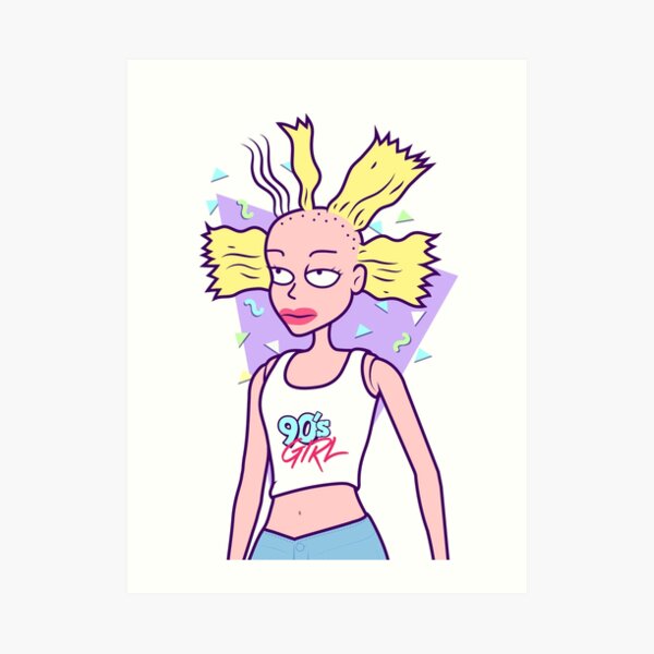 Cynthia - 90s girl Art Print
