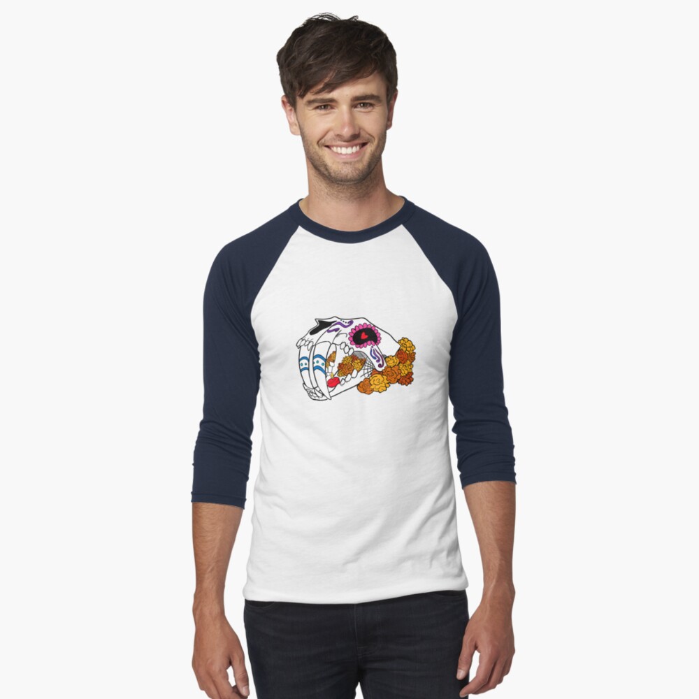 Item preview, Baseball ¾ Sleeve T-Shirt designed and sold by mongrelist.
