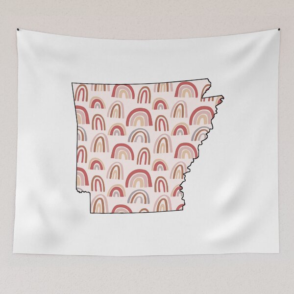 Item preview, Rainbow Arkansas Outline designed and sold by annxva.