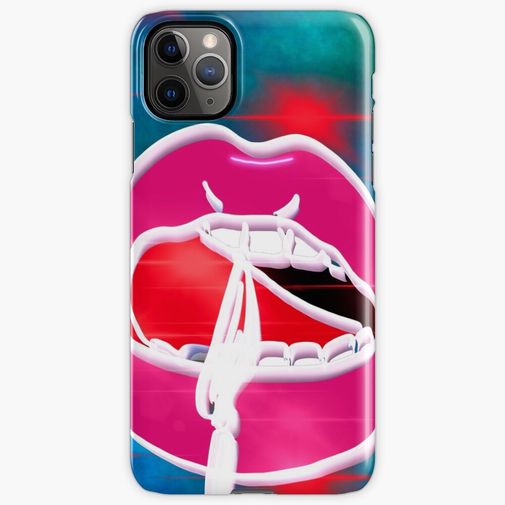 "Lips" iPhone Case & Cover by hoedown Redbubble