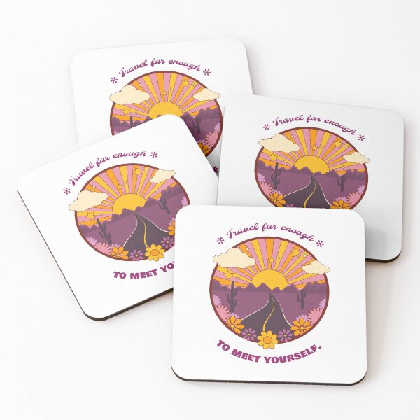Item preview, Travel Far Enough To Meet Yourself designed and sold by Peace4Patti.