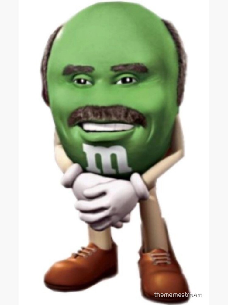 "Dr. Phil M&M meme " Sticker by thememestream Redbubble