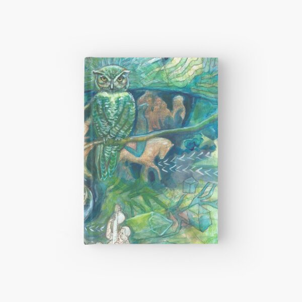 Emerald Wisdom Hardcover Journal