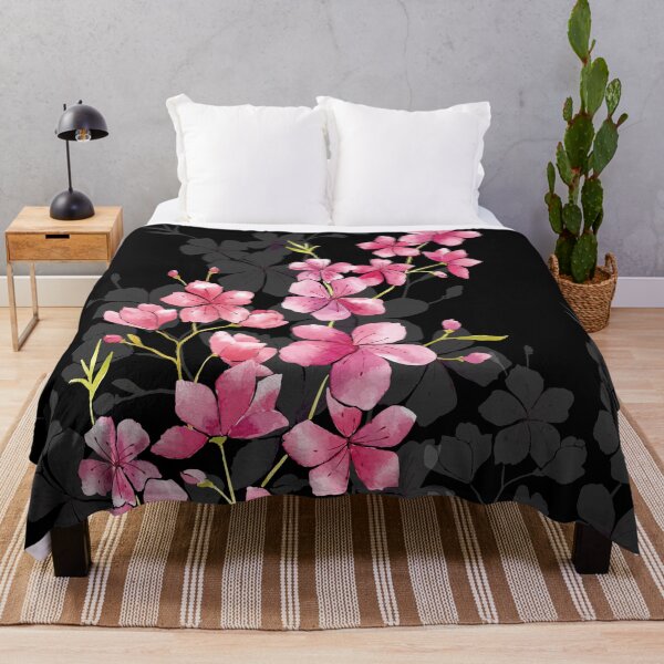 Item preview, Cherry Blossoms on Black designed and sold by aprincessinsp.