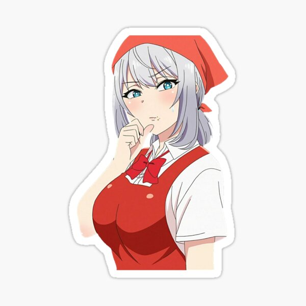 Tejina Senpai Pouting Magical Sempai Sticker for Sale by