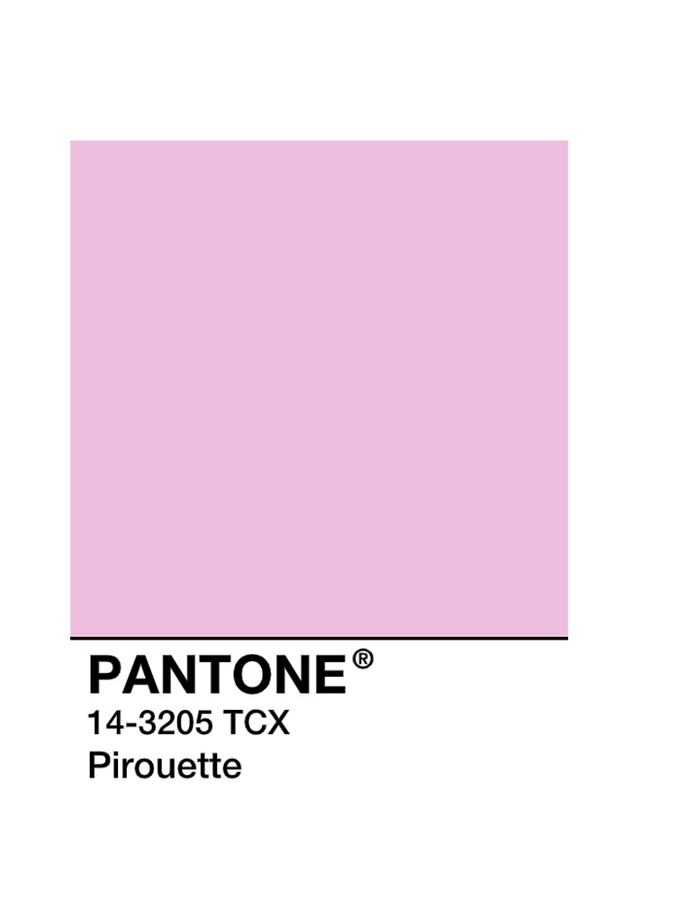 pantone baby pink